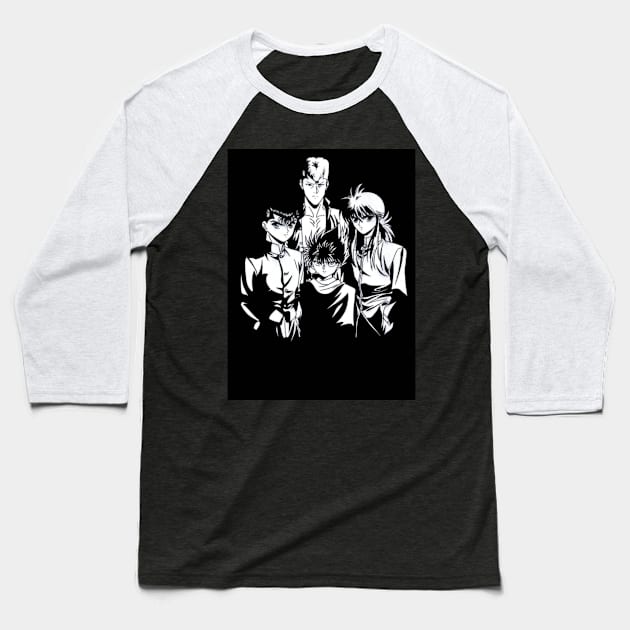 Yu Yu Hakusho Baseball T-Shirt by Osotelo10